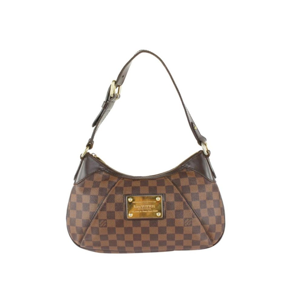 Louis Vuitton Damier Ebene Thames PM Hobo Bag 1LV113